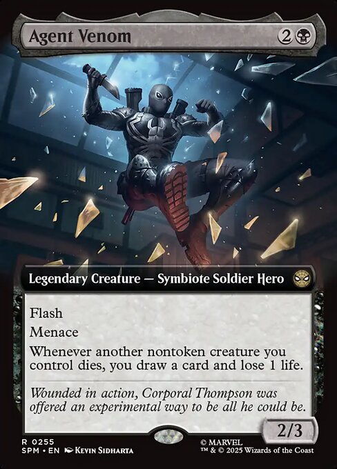 Agent Venom 0255 Rare