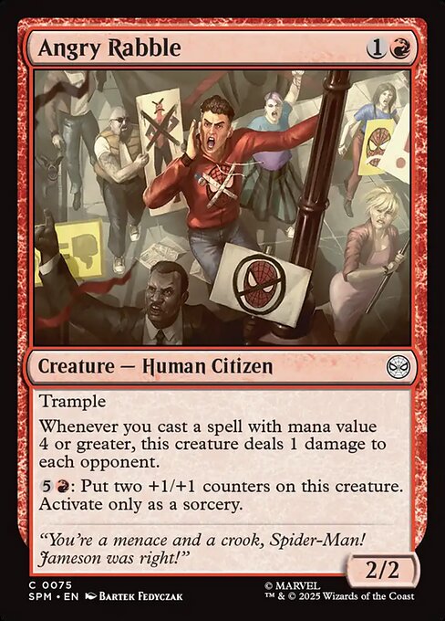 Angry Rabble 0075 Common