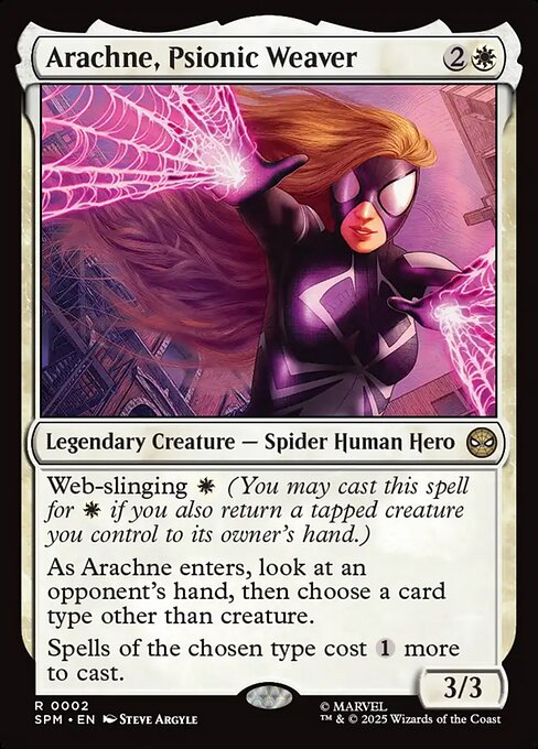 Arachne, Psionic Weaver 0002 Rare