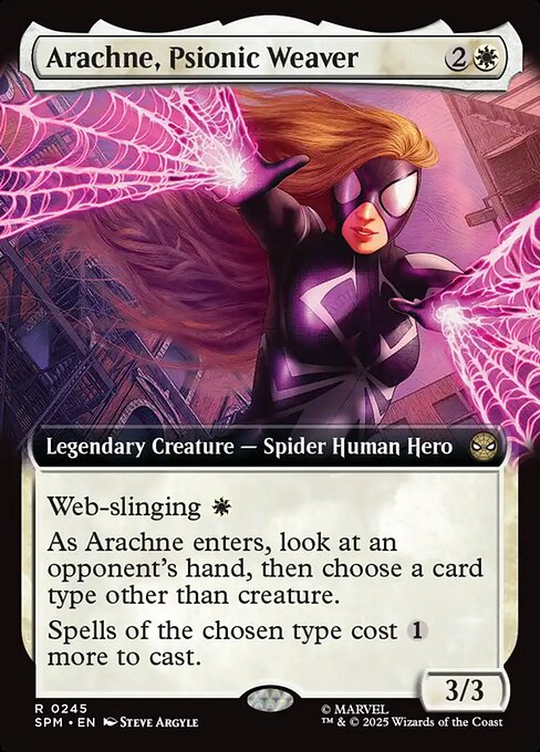 Arachne, Psionic Weaver 0245 Rare