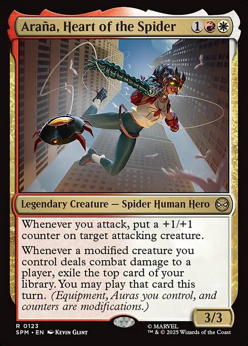 Araña, Heart of the Spider 0123 Rare