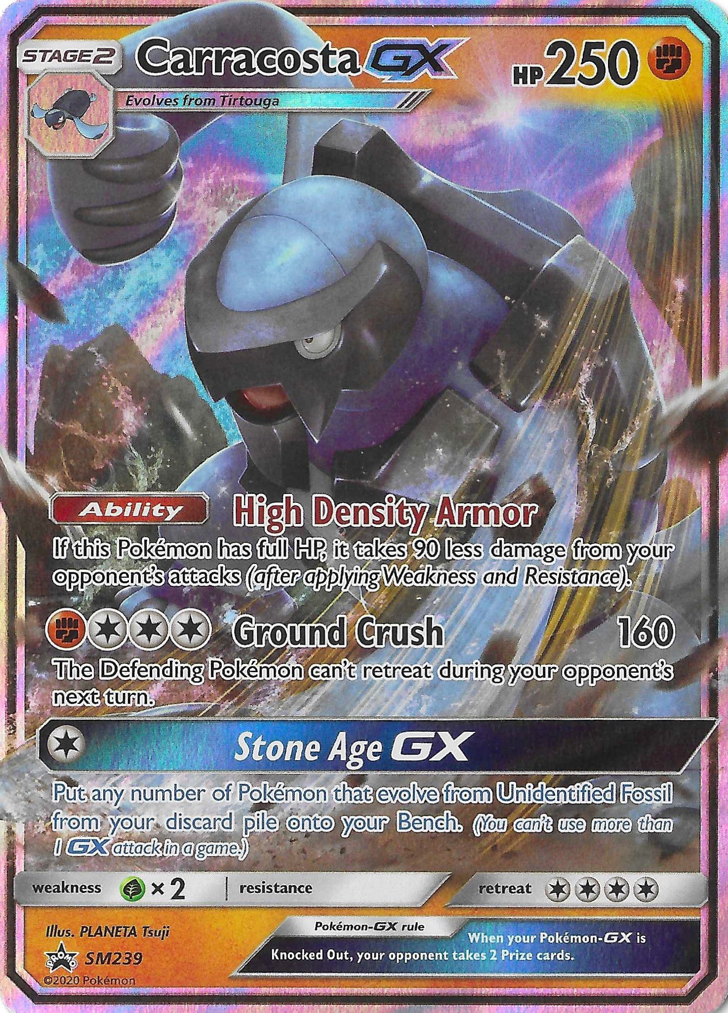 Carracosta-GX-SM239-SM-Promo.jpg Carracosta GX SM239 SM Promo NM