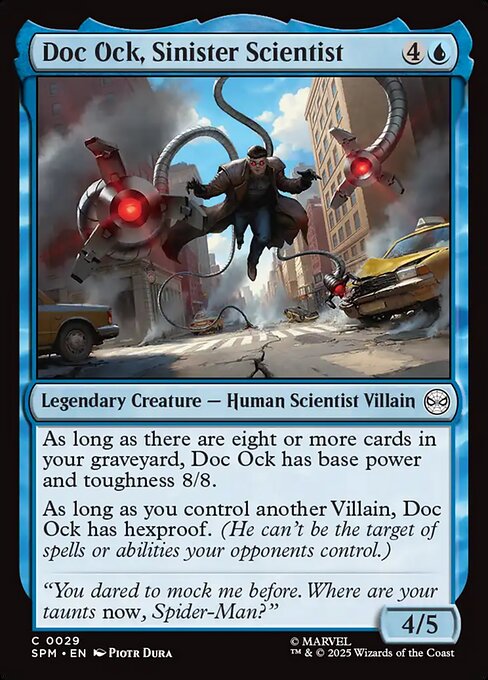 Doc Ock, Sinister Scientist Doc Ock, Sinister Scientist 0029 Common
