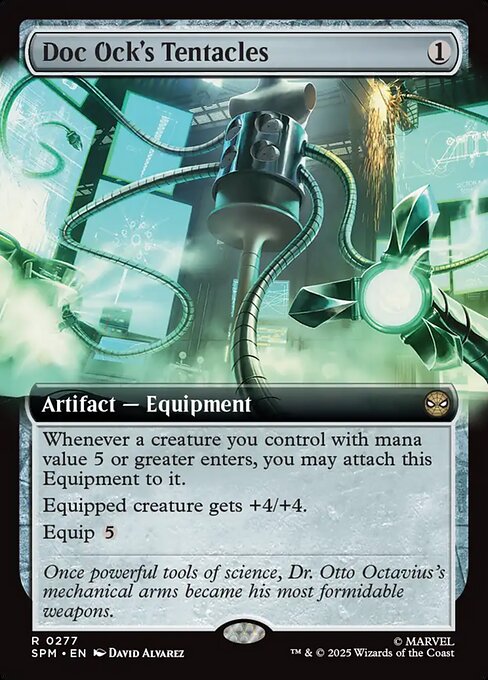 Doc Ock's Tentacles 0277 Rare
