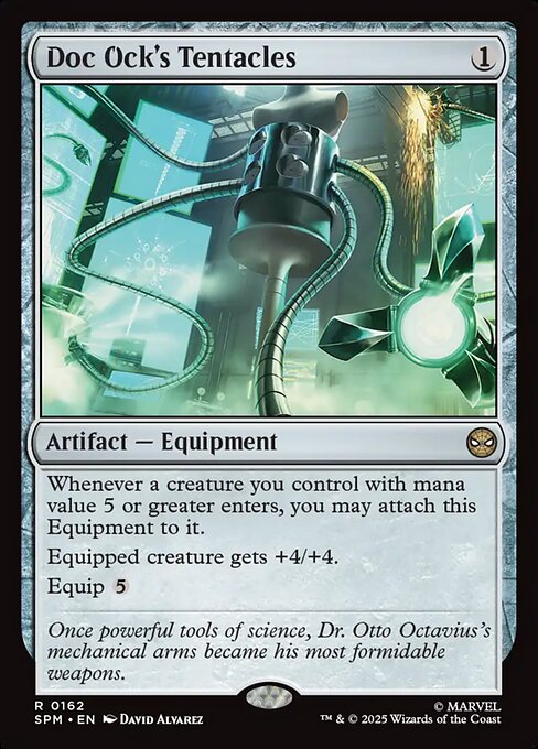 Doc Ock's Tentacles 0162 Rare
