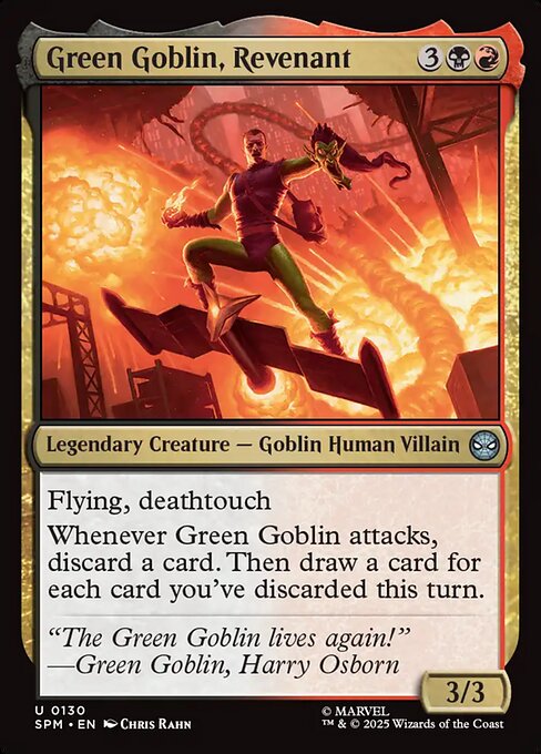 Green Goblin, Revenant 0130 Uncommon