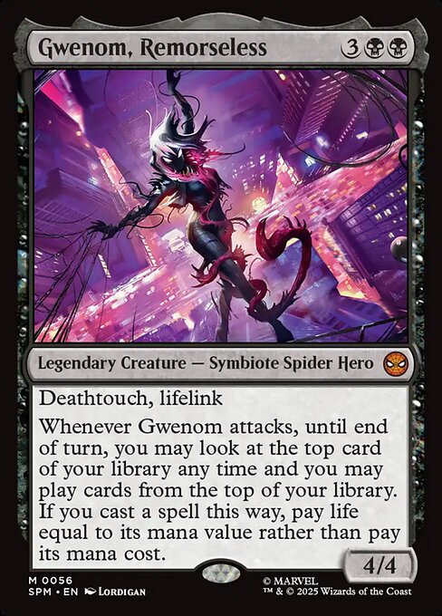 Gwenom, Remorseless 0056 Mythic