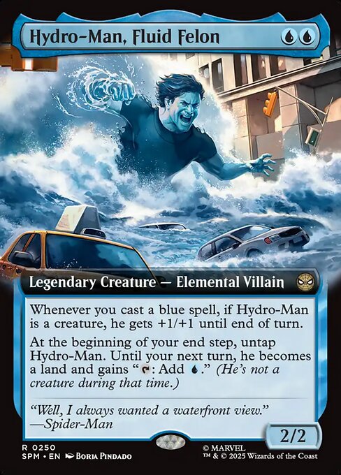 Hydro-Man, Fluid Felon 0250 Rare