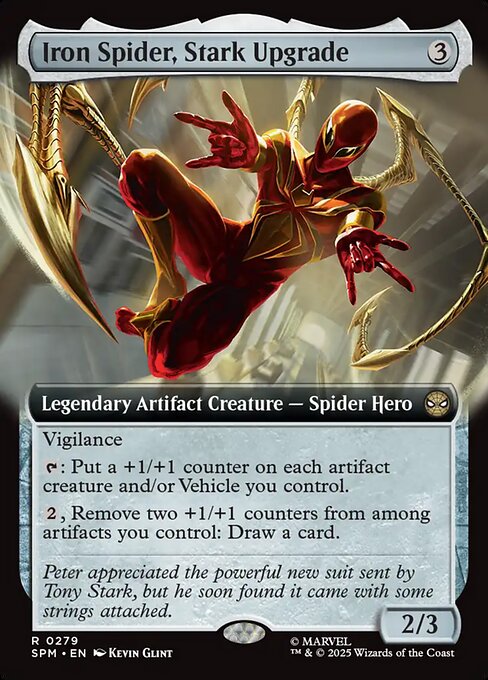 Iron Spider, Stark Upgrade 0279 Rare