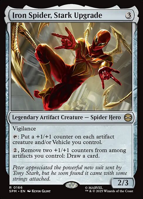 Iron Spider, Stark Upgrade 0166 Rare