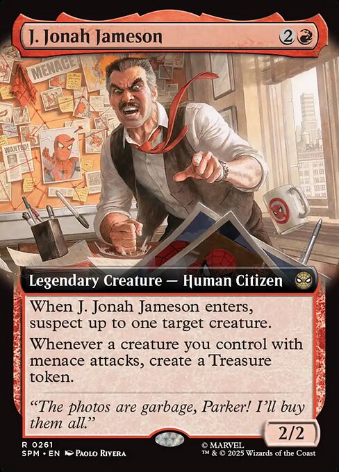 J. Jonah Jameson 0261 Rare