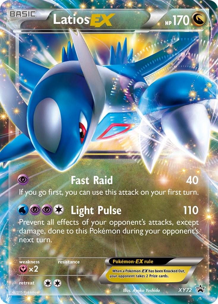 Latios EX XY72 XY Promo Holo Black Star Promo LP