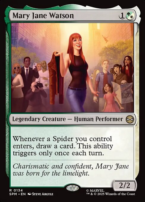 Mary Jane Watson 0134 Rare