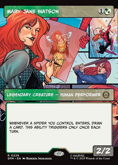 Mary Jane Watson 0229 Rare