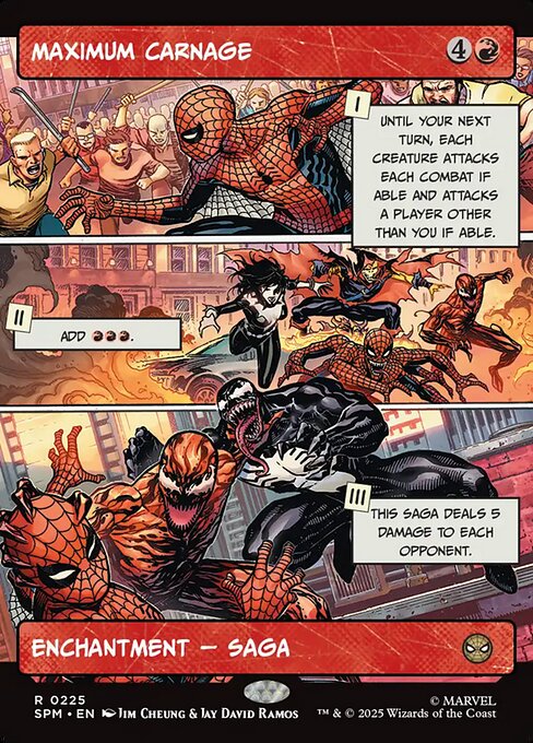 Maximum Carnage 0225 Rare