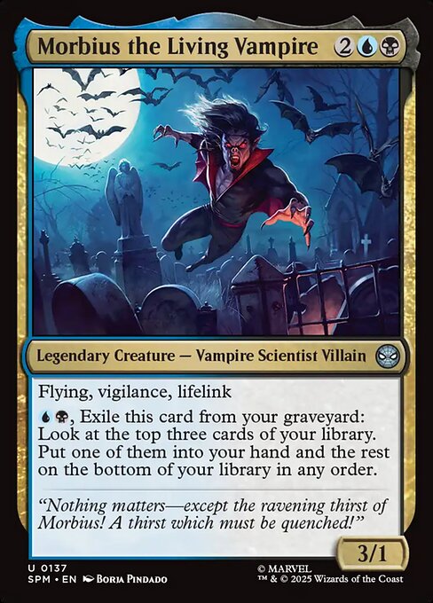 Morbius the Living Vampire Morbius the Living Vampire 0137 Uncommon