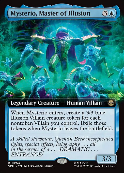 Mysterio, Master of Illusion 0253 Rare
