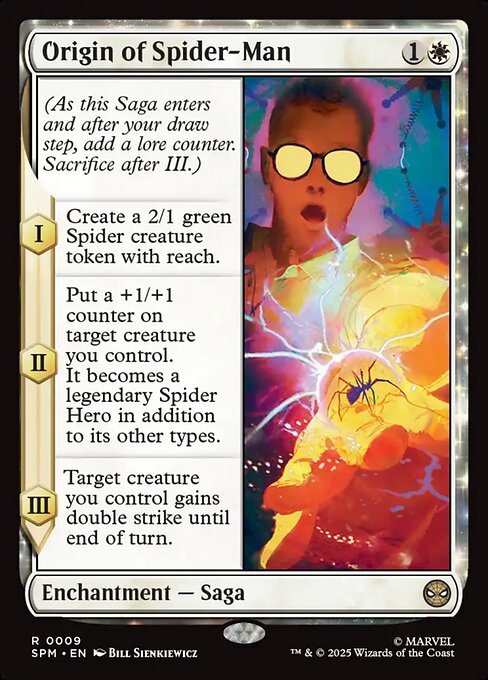 Origin of Spider-Man 0009 Rare