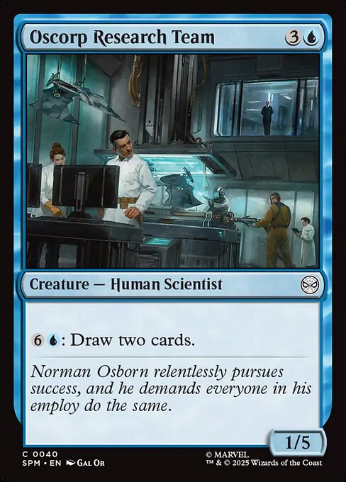 Oscorp Research Team 0040 Common