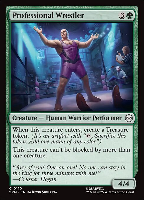 Professional Wrestler Professional Wrestler 0110 Common