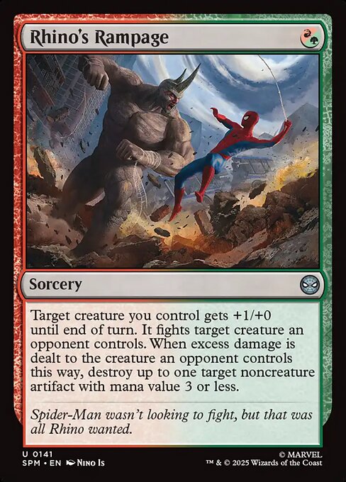 Rhino's Rampage 0141 Uncommon