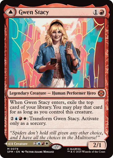 SPM-78 Gwen Stacy // Ghost-Spider 0078 Mythic