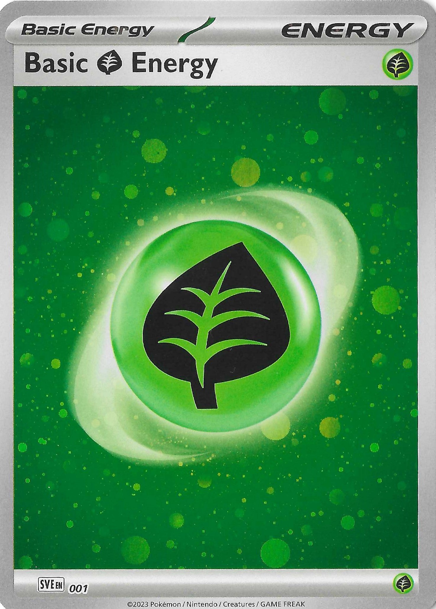 SV-SVE001-Basic-Green-Energy-Cosmos-Holo-NM.jpg SV SVE001 Basic Green Energy Cosmos Holo NM
