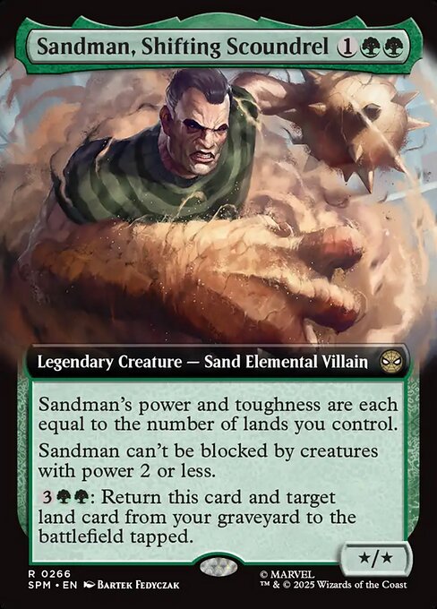 Sandman, Shifting Scoundrel 0266 Rare