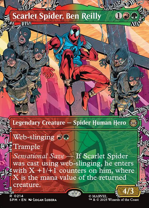 Scarlet Spider, Ben Reilly 0214 Rare