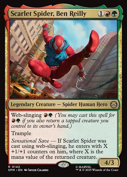 Scarlet Spider, Ben Reilly 0142 Rare
