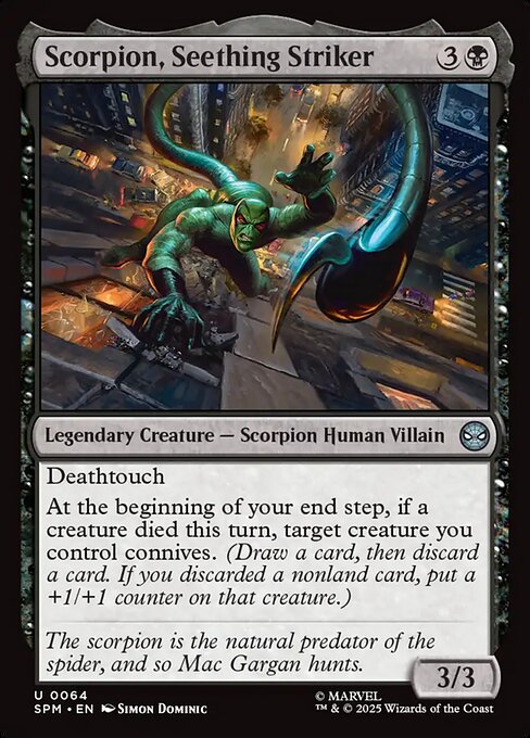 Scorpion, Seething Striker 0064 Uncommon