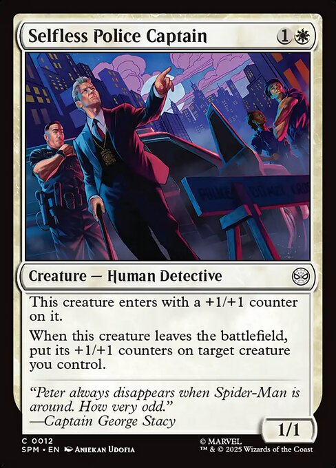 Selfless Police Captain 0012 Common