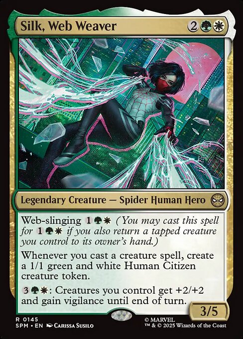 Silk, Web Weaver 0145 Rare