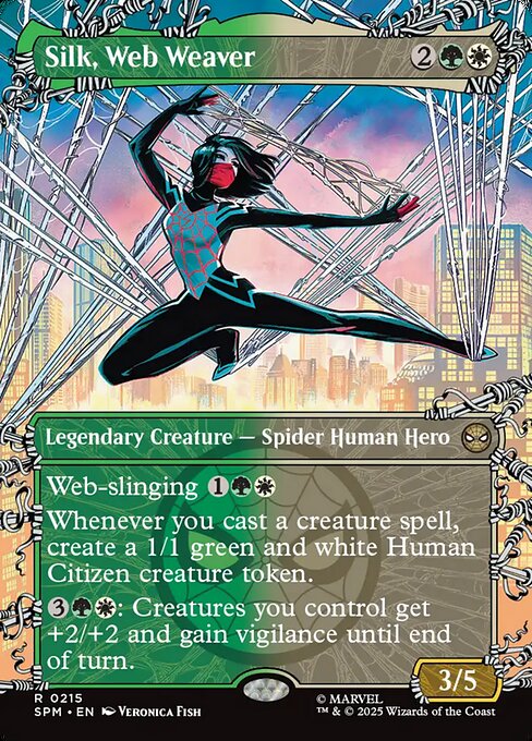 Silk, Web Weaver 0215 Rare