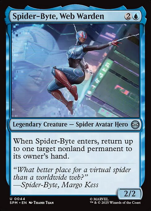 Spider-Byte, Web Warden 0044 Uncommon