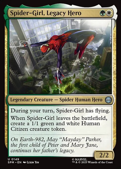 Spider-Girl, Legacy Hero 0149 Uncommon