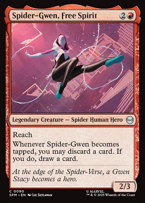 Spider-Gwen, Free Spirit 0090 Common