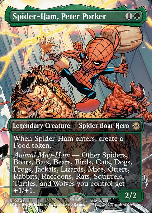 Spider-Ham, Peter Porker 0201 Rare