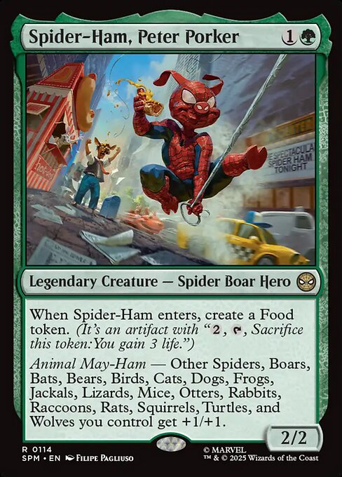 Spider-Ham, Peter Porker 0114 Rare