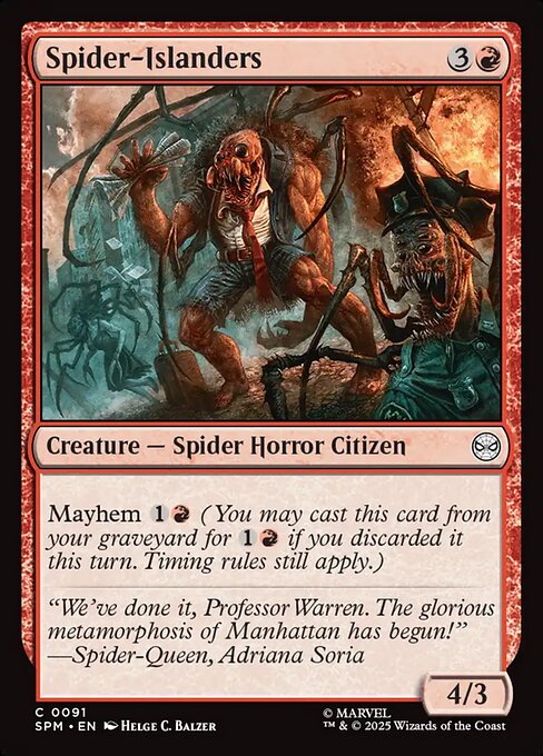 Spider-Islanders 0091 Common