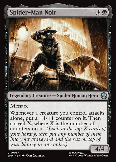Spider-Man Noir 0067 Uncommon