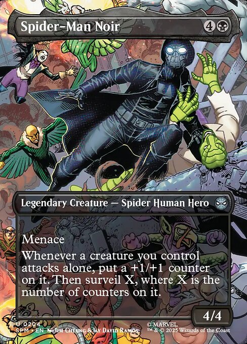 Spider-Man Noir 0204 Uncommon