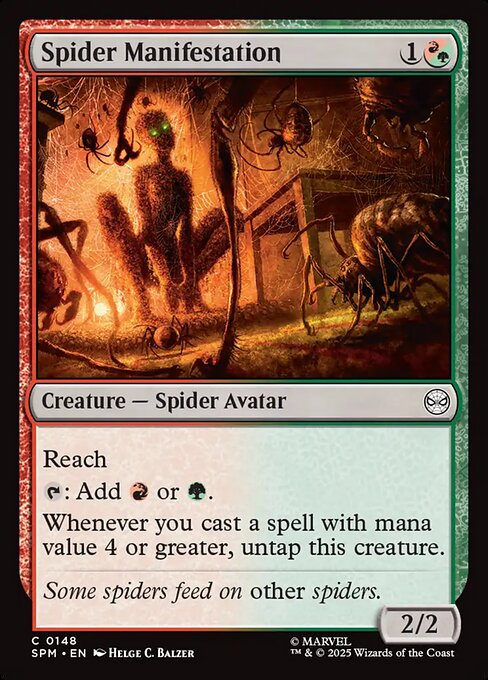 Spider Manifestation 0148 Common