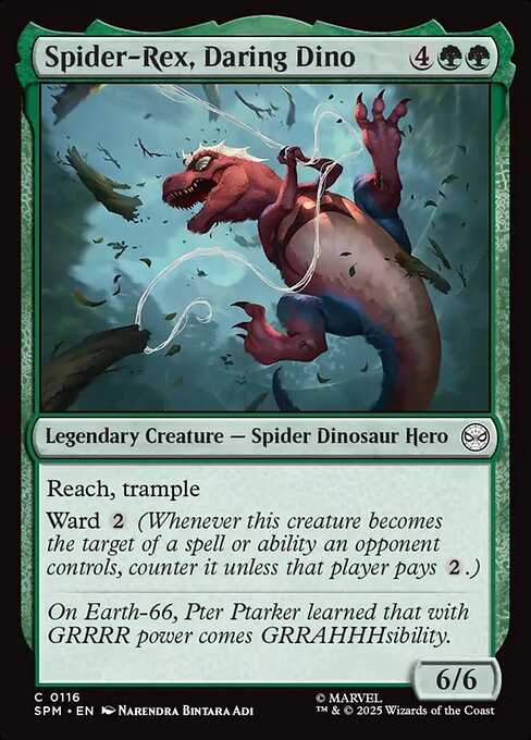 Spider-Rex, Daring Dino Spider-Rex, Daring Dino 0116 Common