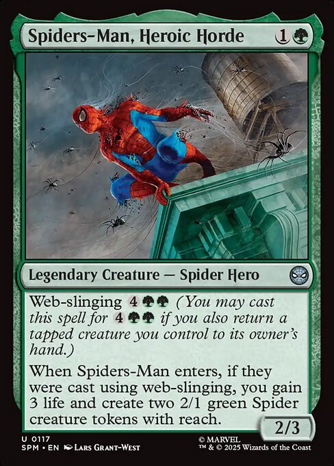 Spiders-Man, Heroic Horde 0117 Uncommon