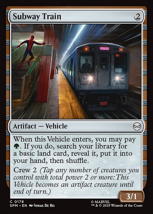 Subway Train 0178 Common