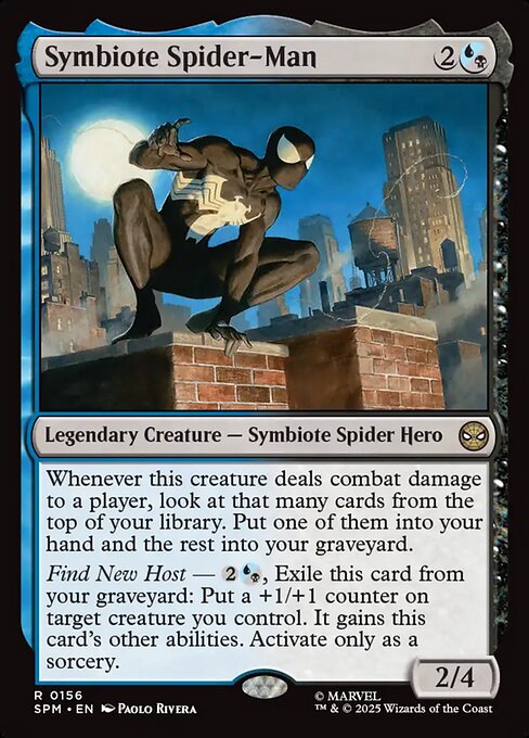 Symbiote Spider-Man 0156 Rare