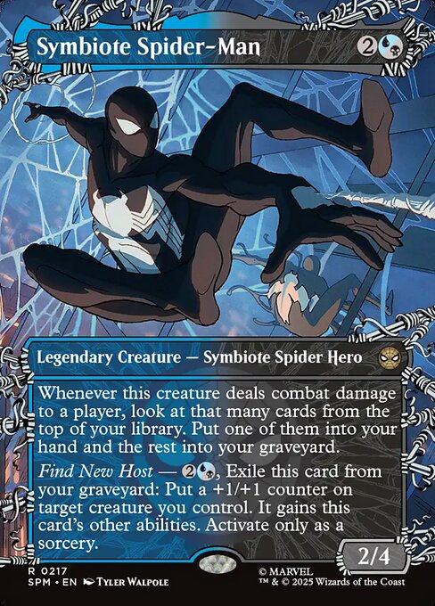 Symbiote Spider-Man 0217 Rare