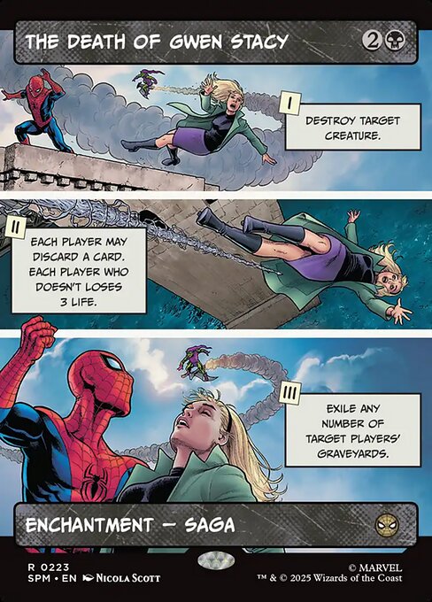 The Death of Gwen Stacy 0223 Rare
