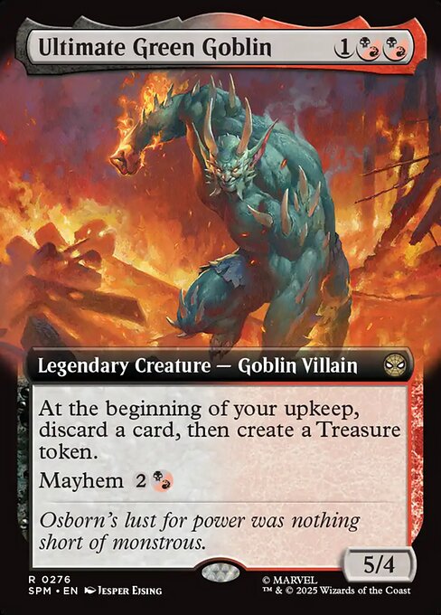 Ultimate Green Goblin 0276 Rare